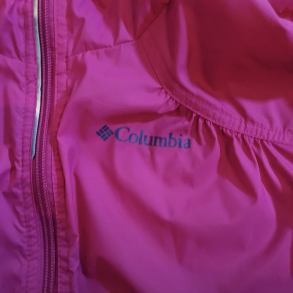 Girls 18/20 Columbia Rain/windbreaker jacket - Picture 2 of 5